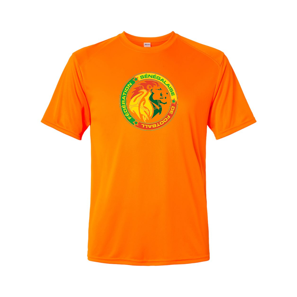 Youth Kids Senegal National Soccer Team Performance T-Shirt