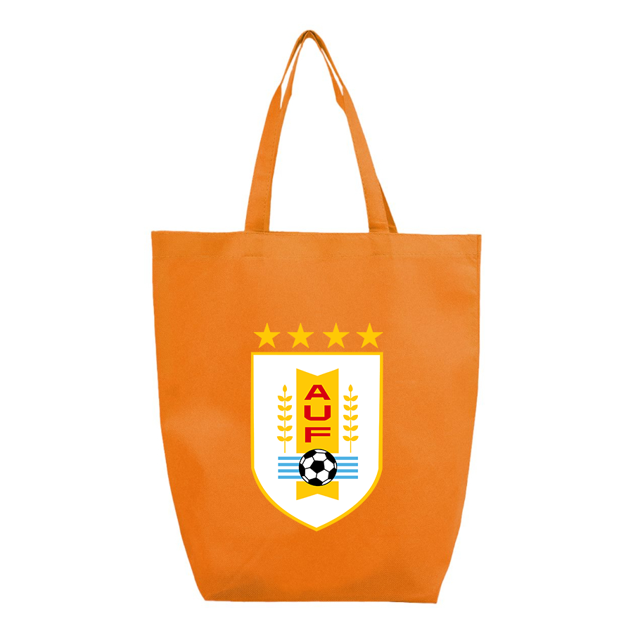 Uruguay National Soccer Team   Q-Tees - Non-Woven Gusset Bottom Tote - Q1251