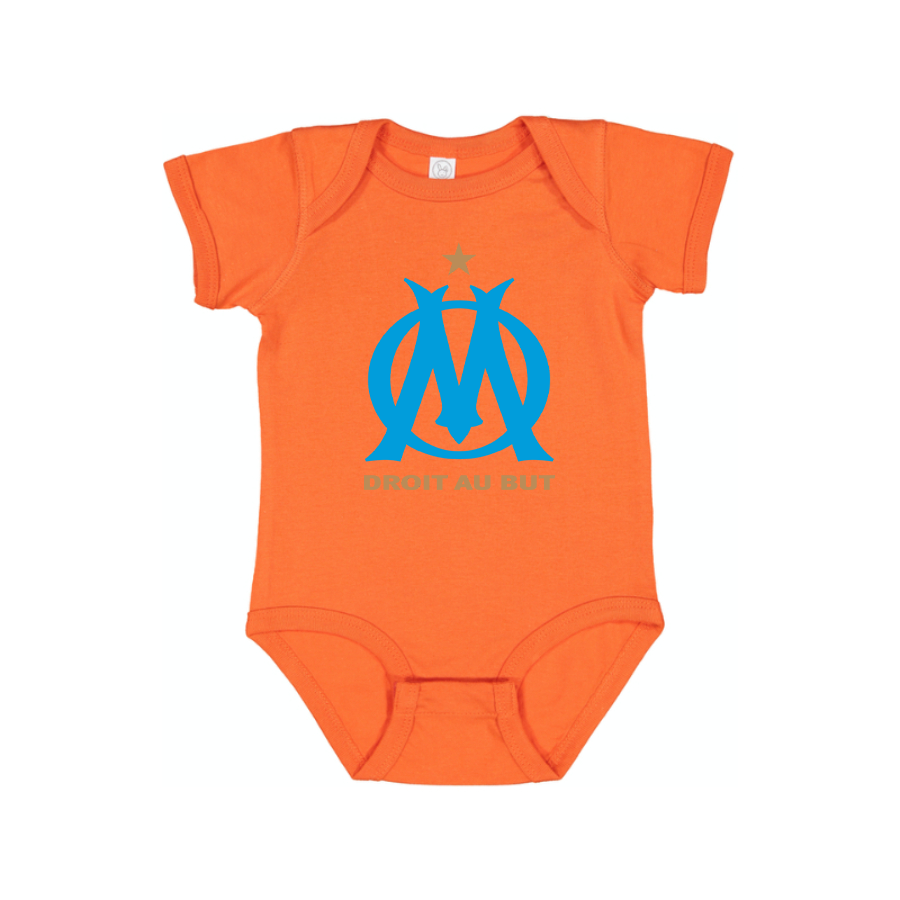 Olympique de Marseille FC Baby Romper Onesie