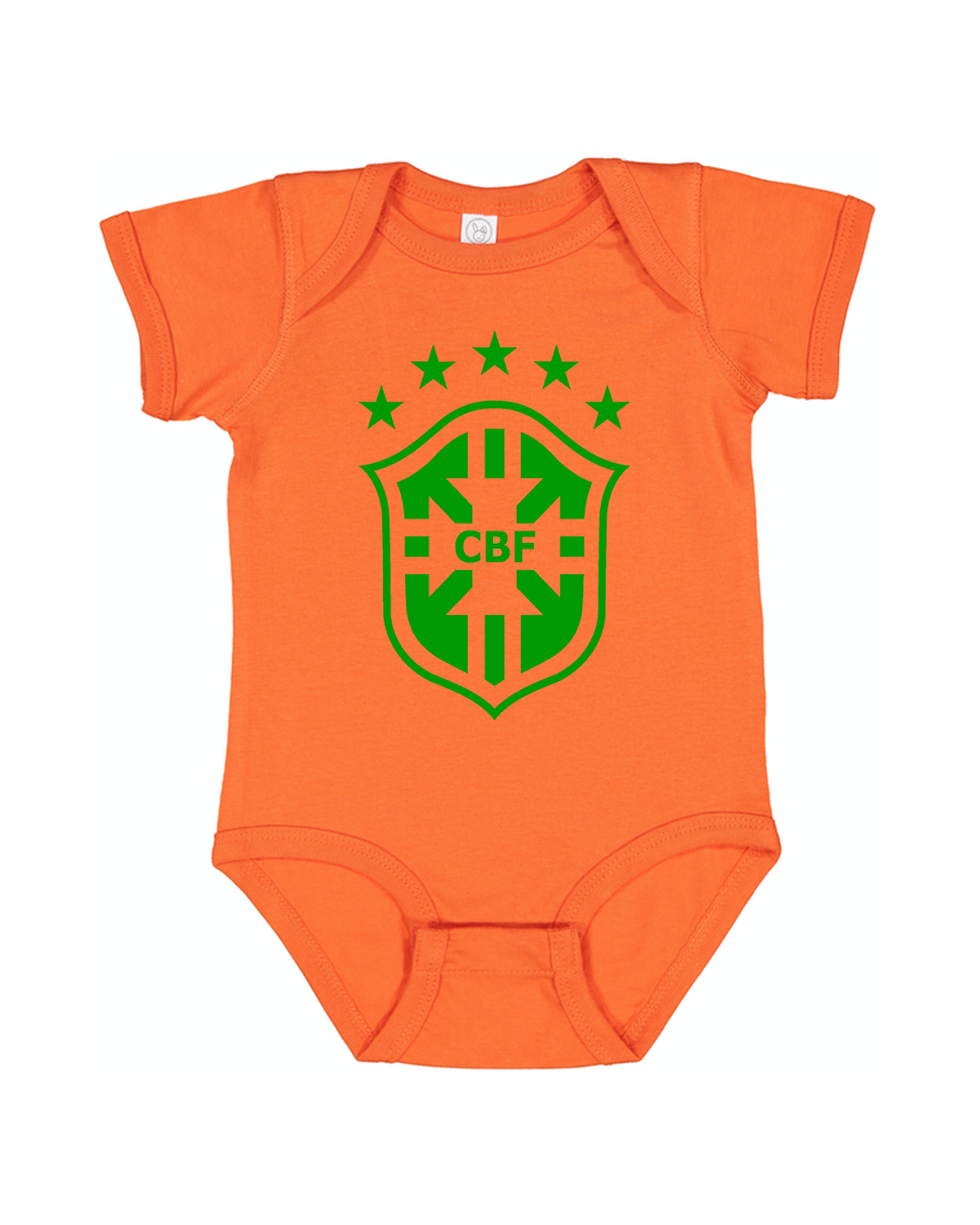 Baby Brazil Soccer Romper Onesie