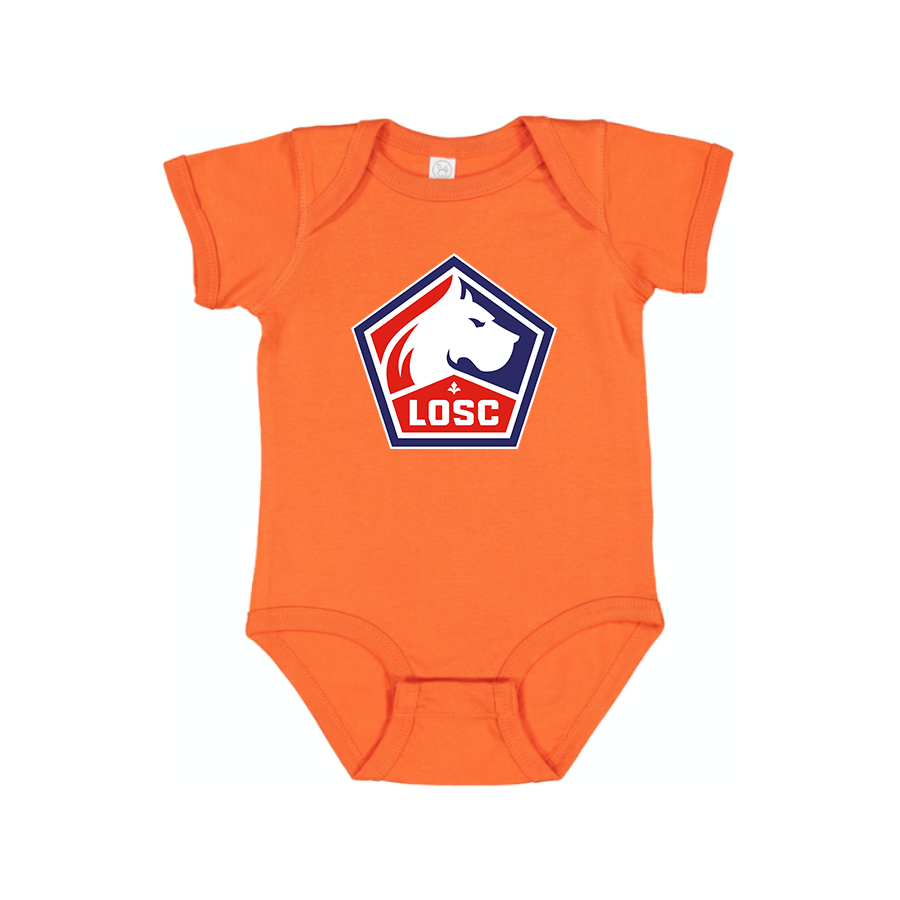 Lille Olympique FC Baby Romper Onesie