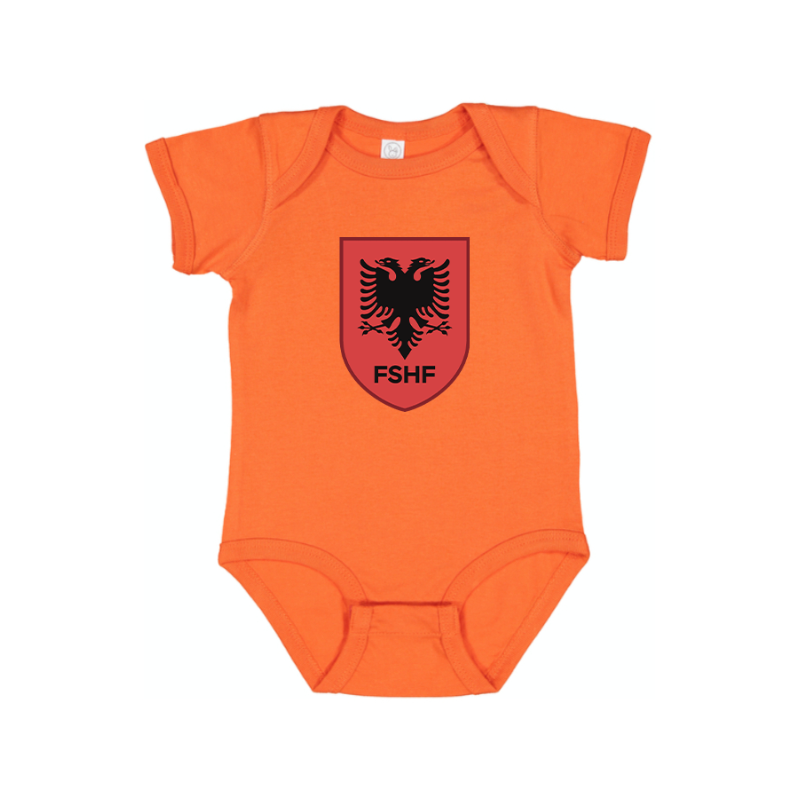 Albania National Soccer Team Baby Romper Onesie