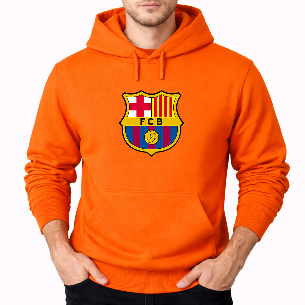Men's F.C. Barcelona Soccer Pullover Hoodie