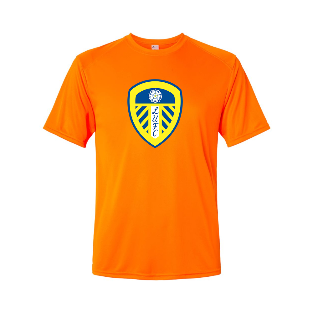 Youth Kids Leeds United Football Club Performance T-Shirt