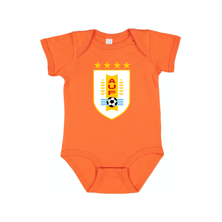 Uruguay National Soccer Team Baby Romper Onesie