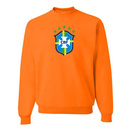 Men's Brazil National Soccer Team Crewneck Sweatshirt