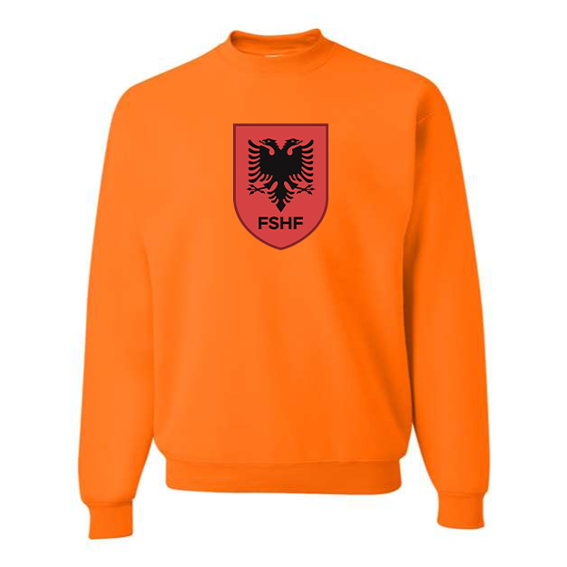 Men's Albania National Soccer Team Crewneck Sweatshirt