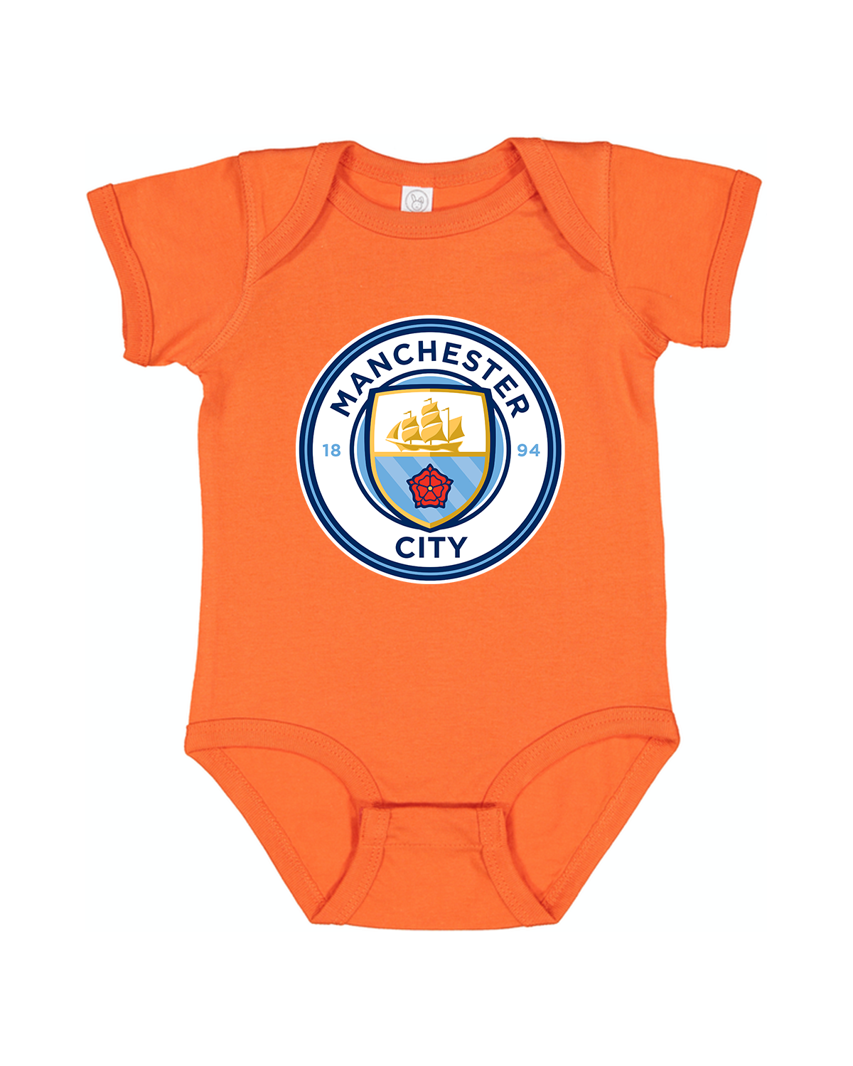 Baby Manchester City Soccer Romper Onesie