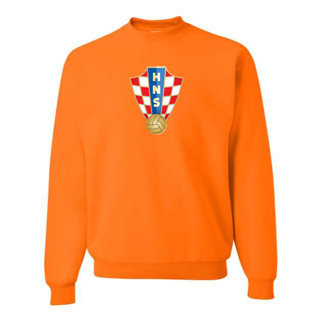 Men's Croatia National Soccer Team Crewneck Sweatshirt