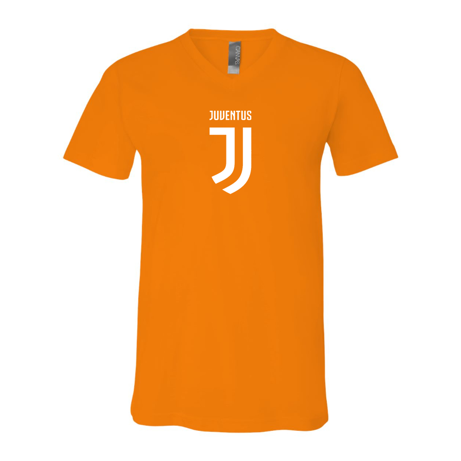 Men’s Juventus Soccer  - BELLA + CANVAS - Jersey V-Neck Tee - 3005