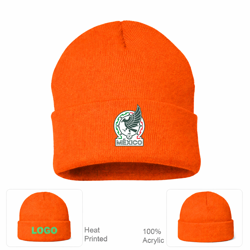 Mexico Soccer Beanie Hat