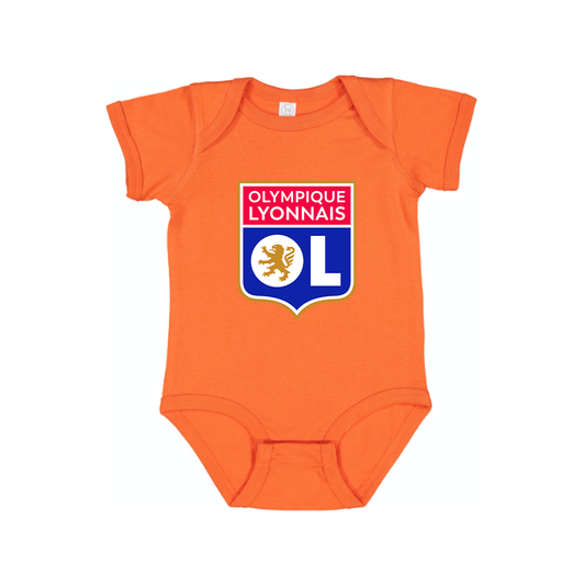 Olympique Lyonnais FC Baby Romper Onesie