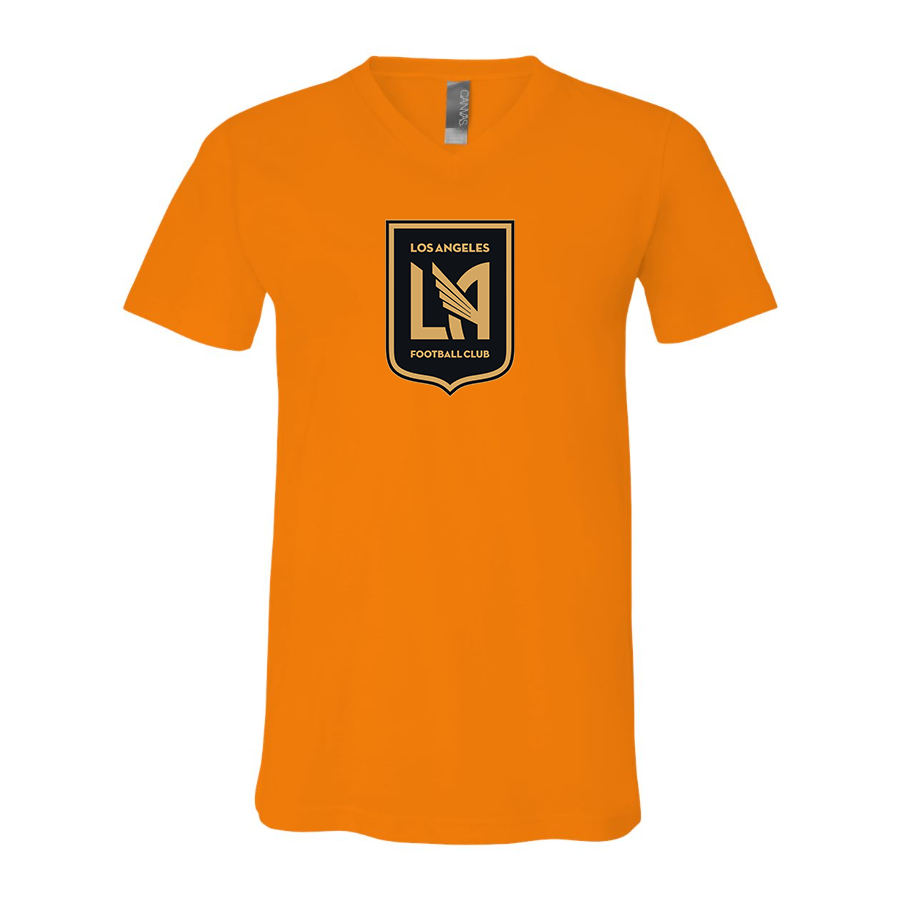 Men’s LAFC Los Angeles Football Club - BELLA + CANVAS - Jersey V-Neck Tee - 3005