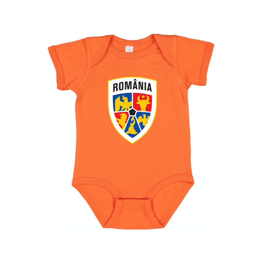 Romania National Soccer Team Baby Romper Onesie