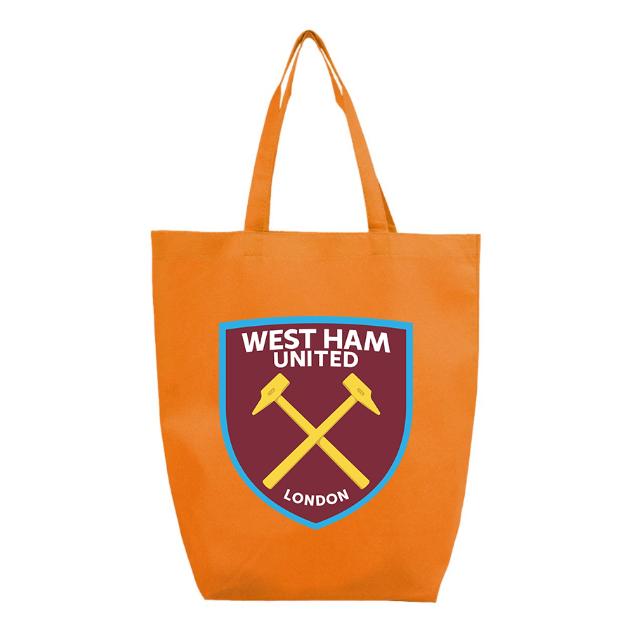West Ham United FC  -  Q-Tees - Non-Woven Gusset Bottom Tote - Q1251