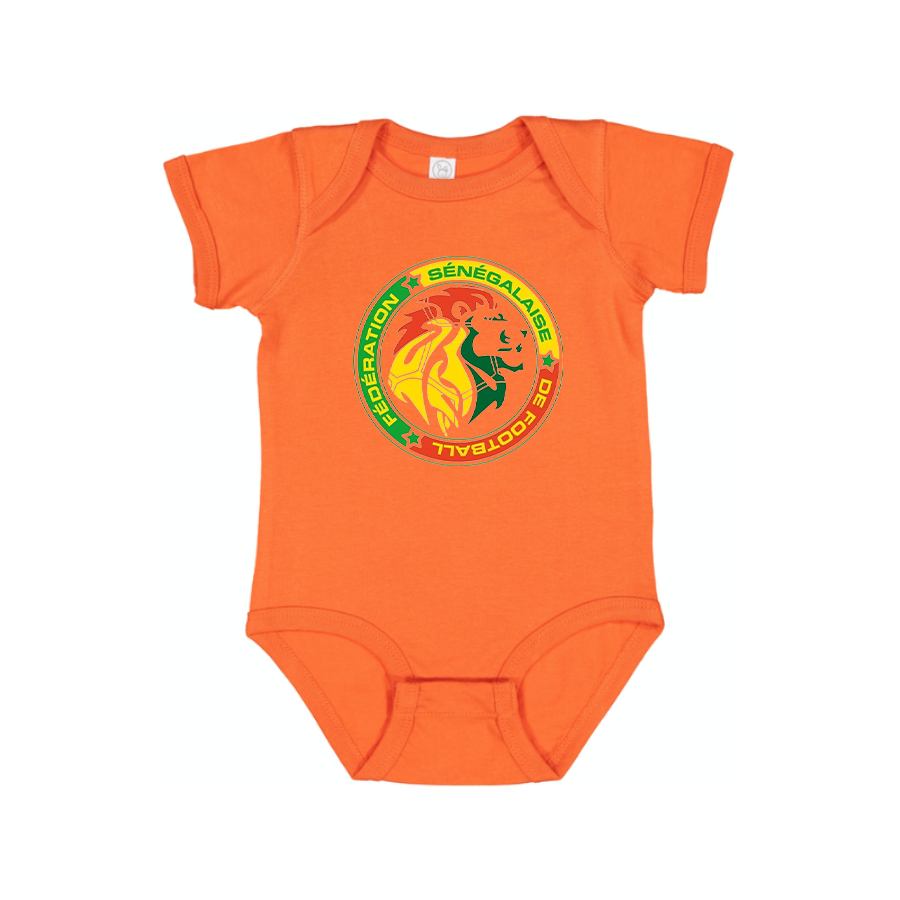 Senegal National Soccer Team Baby Romper Onesie