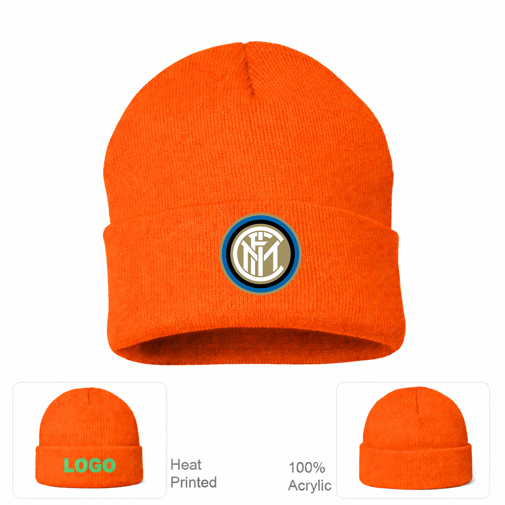 Inter Milan Soccer Beanie Hat