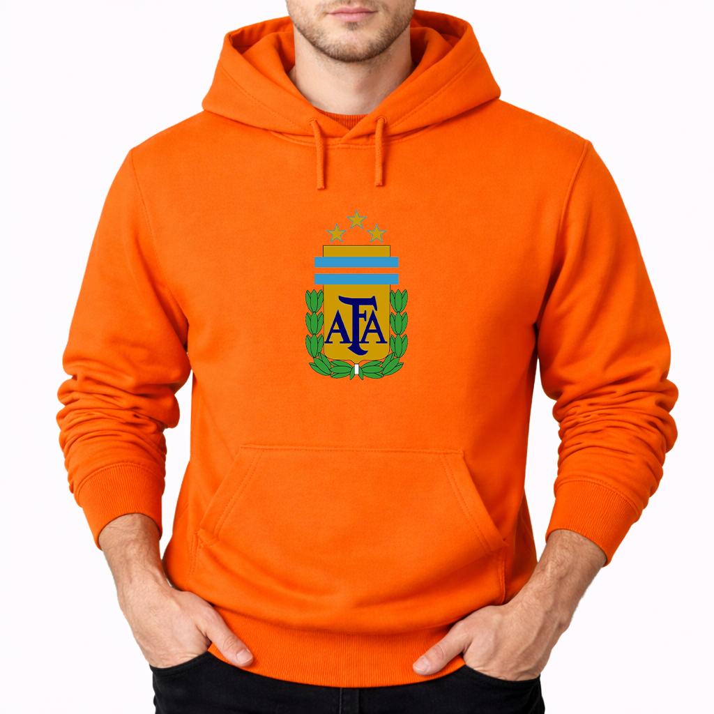 Men's Argentina National Soccer Team Pullover Hoodie
