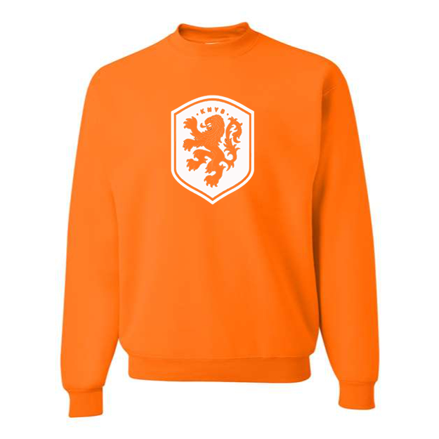 Men's Netherlands National Soccer Team Crewneck Sweatshirt