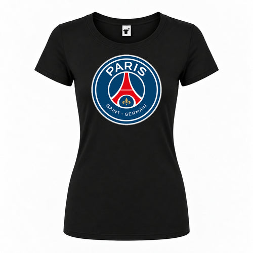Women's Paris Saint-Germain Soccer Round Neck T-Shirt