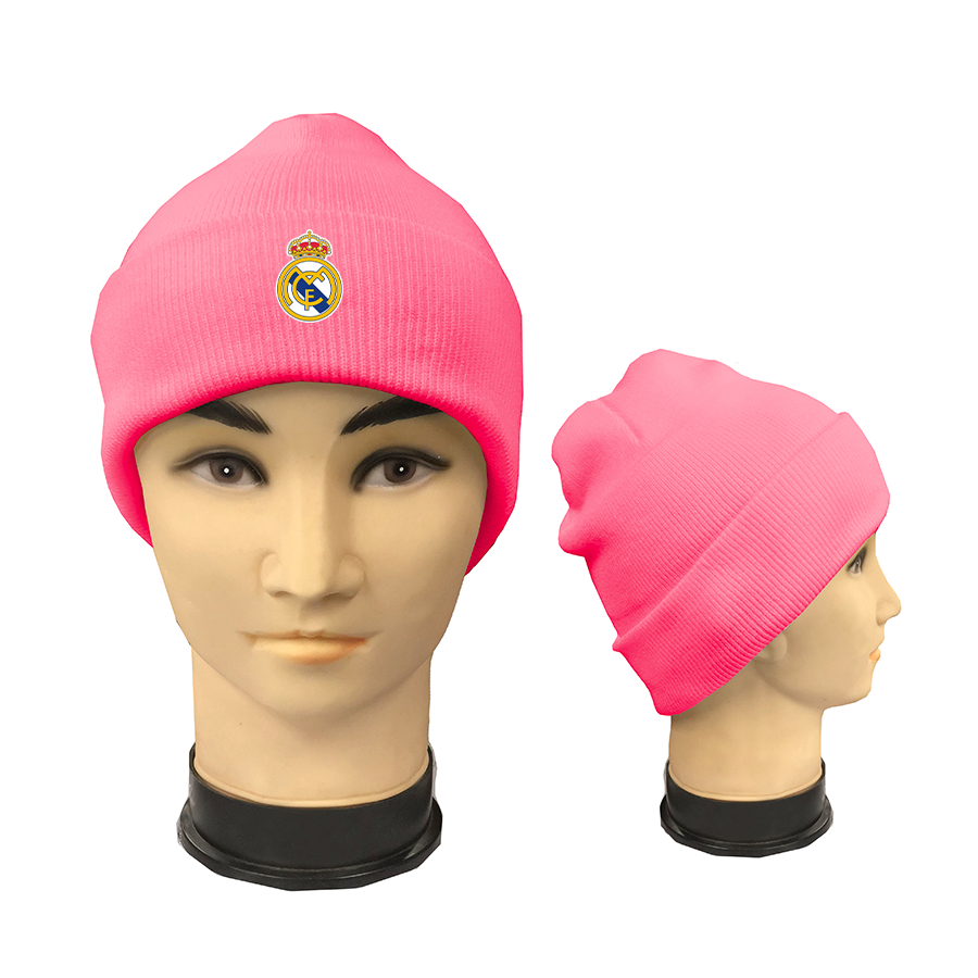 Real Madrid Soccer Beanie Hat