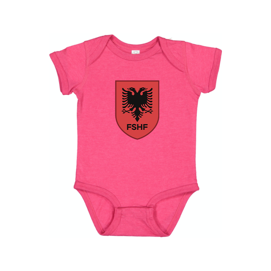 Albania National Soccer Team Baby Romper Onesie