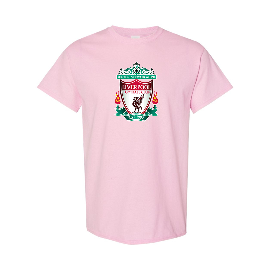 Youth Kids Liverpool Football Club Est.1892 Cotton T-Shirt