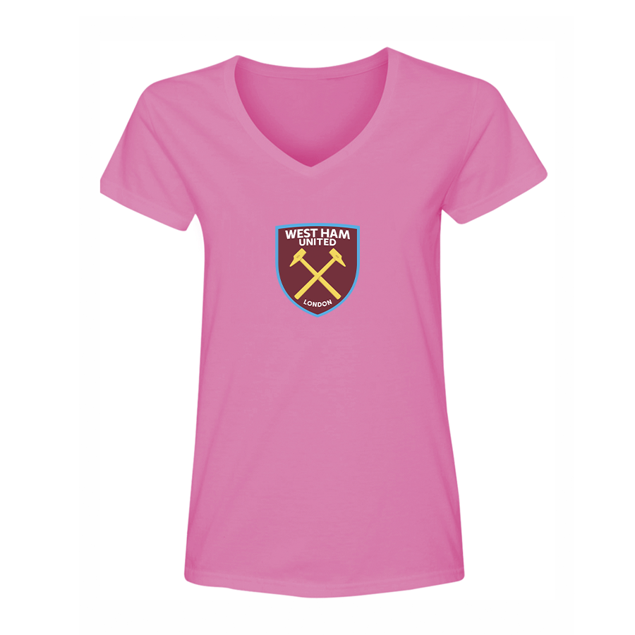 Women's West Ham United FC V-Neck T-Shirt