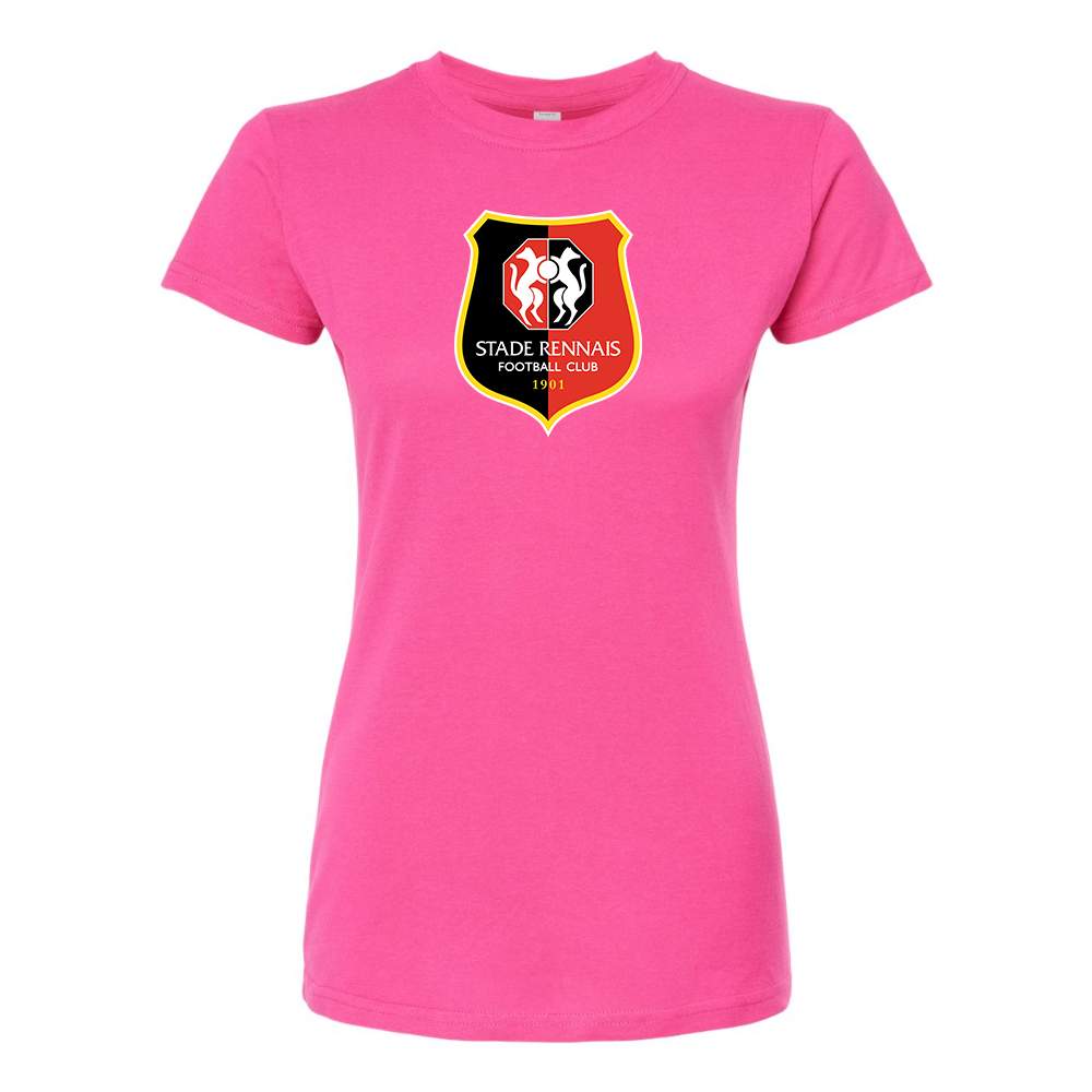 Women's Stade Rennais FC Round Neck T-Shirt