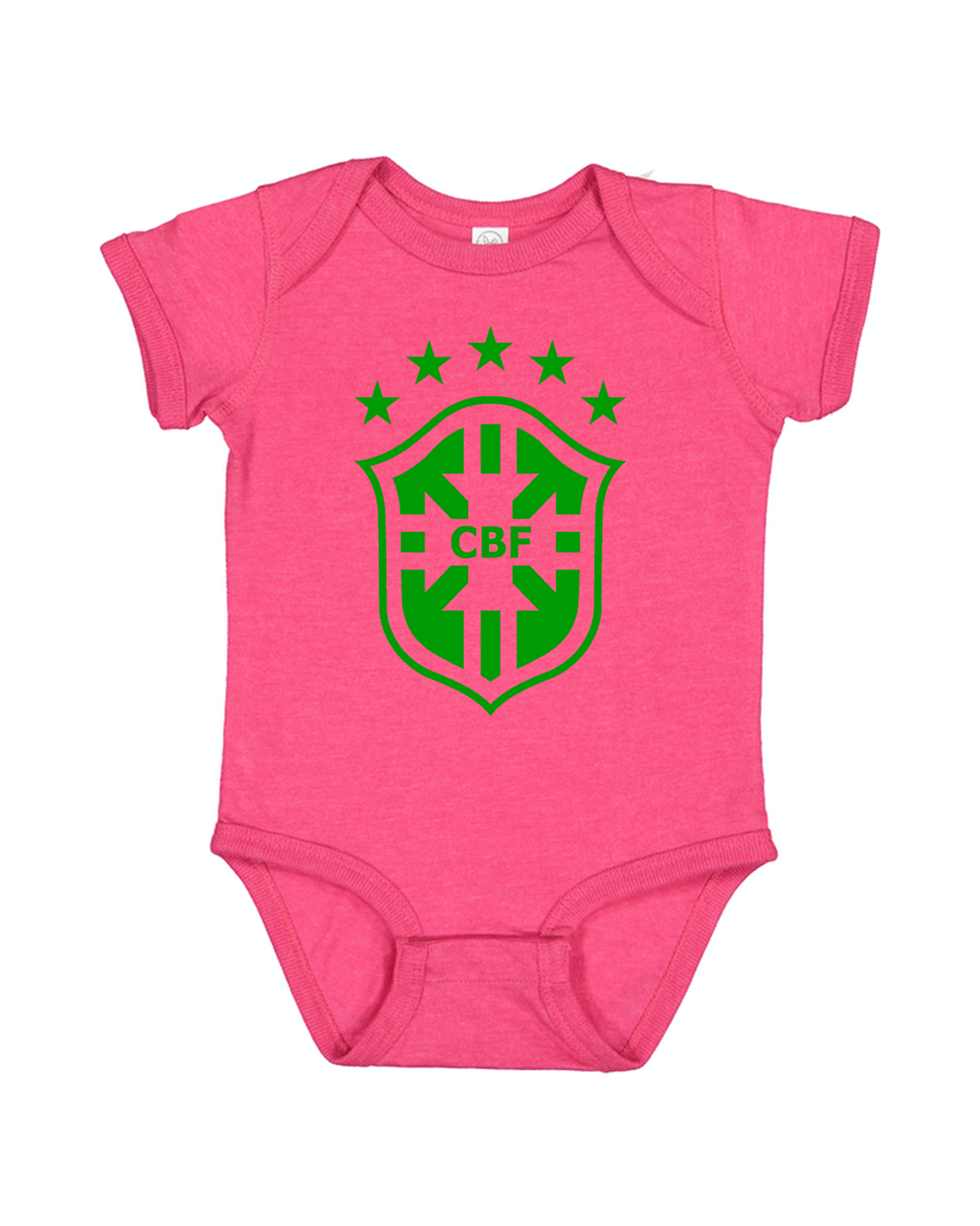 Baby Brazil Soccer Romper Onesie