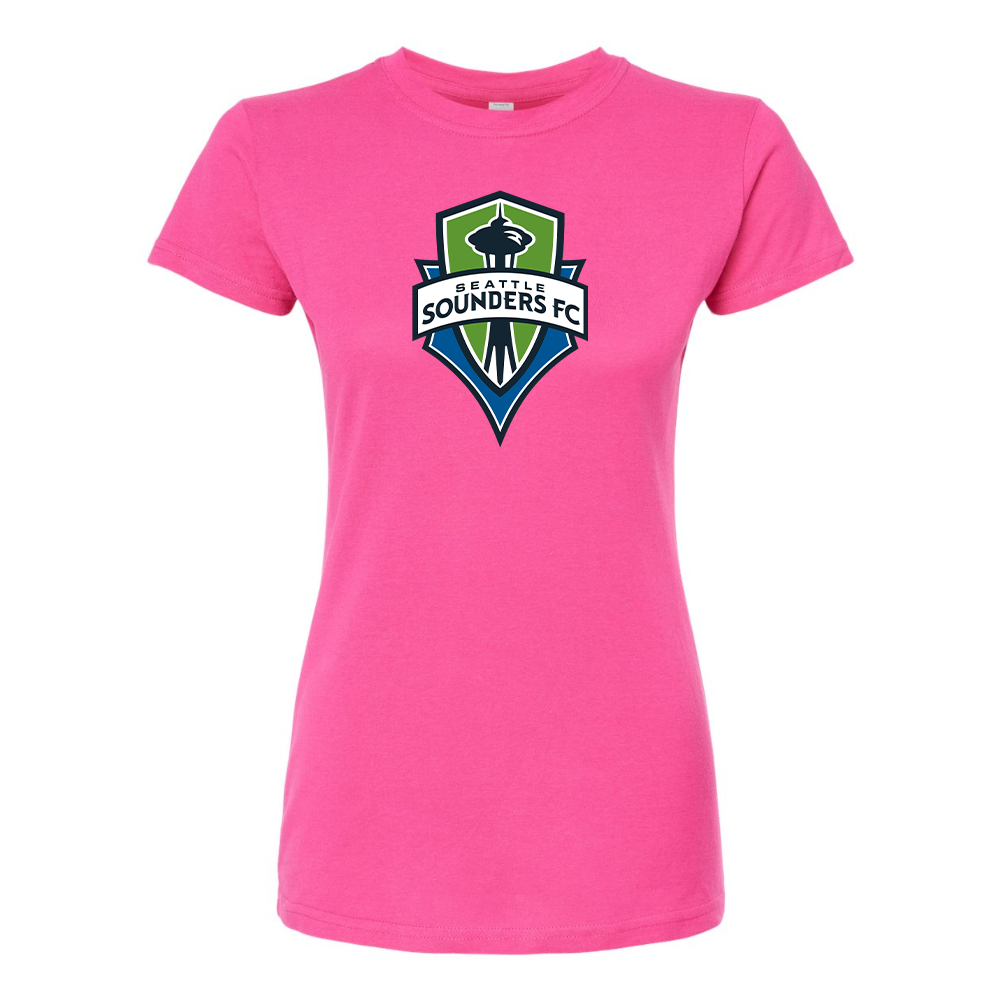 Women's Seattle Sounders FC Round Neck T-Shirt