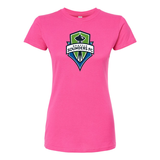 Women's Seattle Sounders FC Round Neck T-Shirt