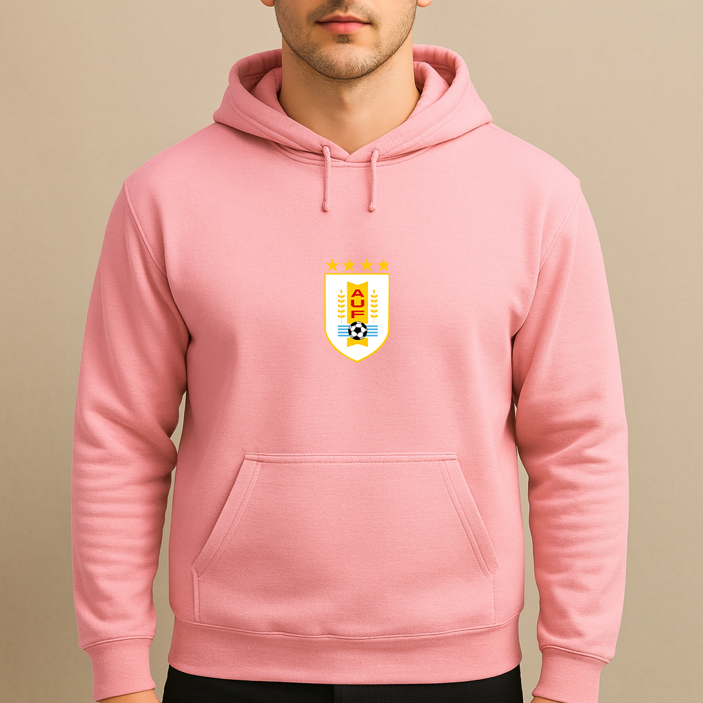 Men's Uruguay National Soccer Team Pullover Hoodie