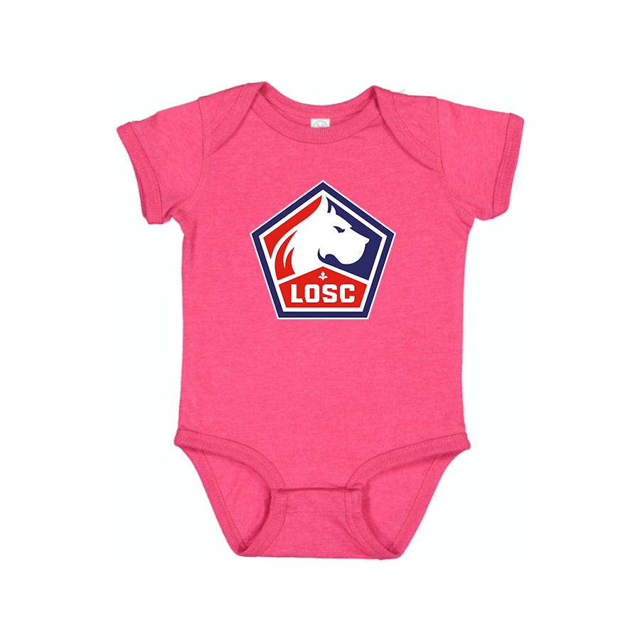 Lille Olympique FC Baby Romper Onesie