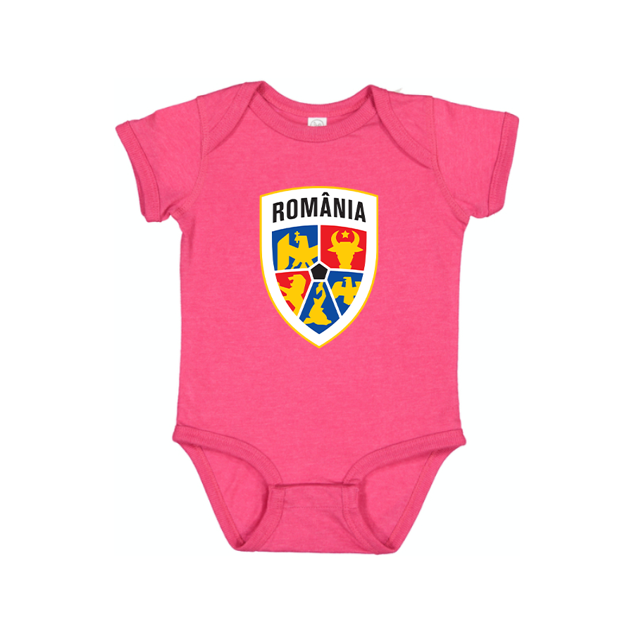 Romania National Soccer Team Baby Romper Onesie