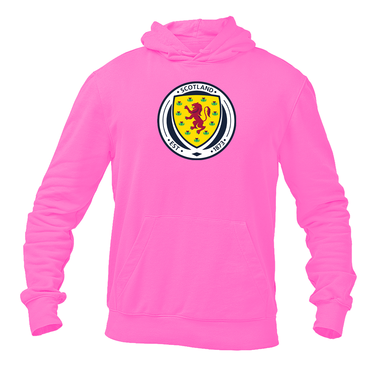 Men's Scotland National Soccer Team Pullover Hoodie