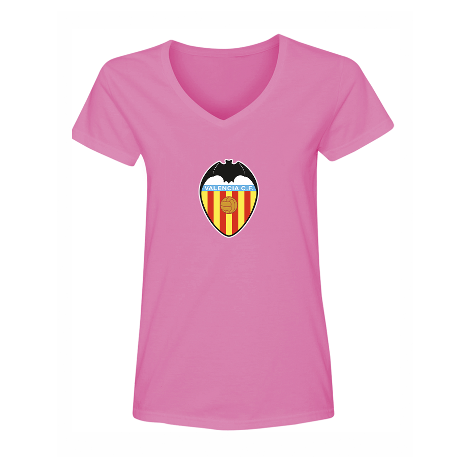 Women's Valencia FC V-Neck T-Shirt