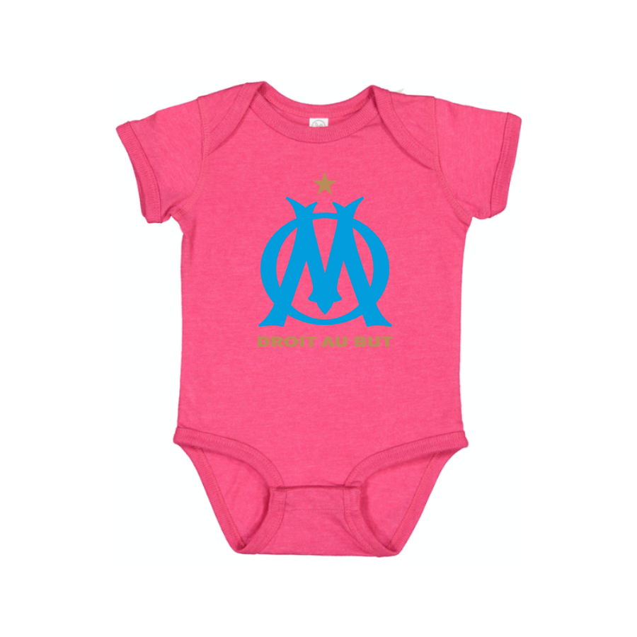 Olympique de Marseille FC Baby Romper Onesie