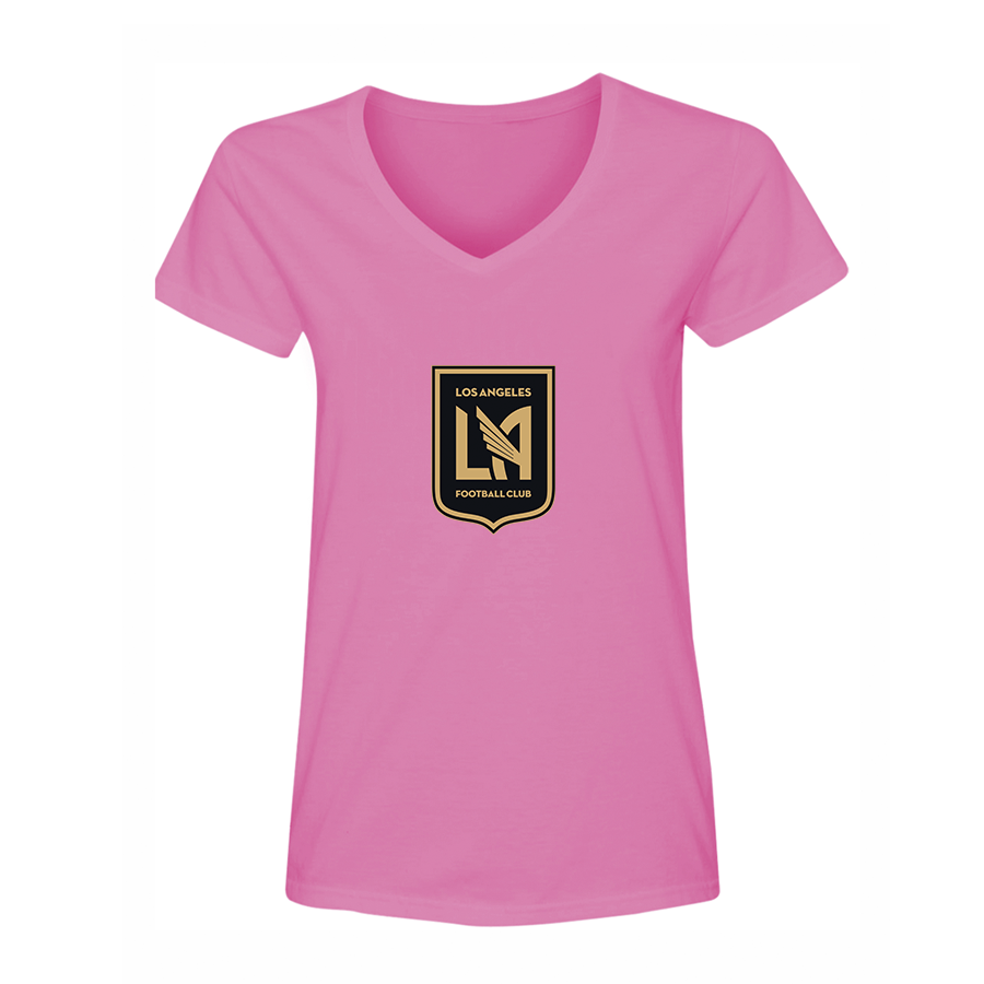 Women's LAFC Los Angeles Football Club V-Neck T-Shirt