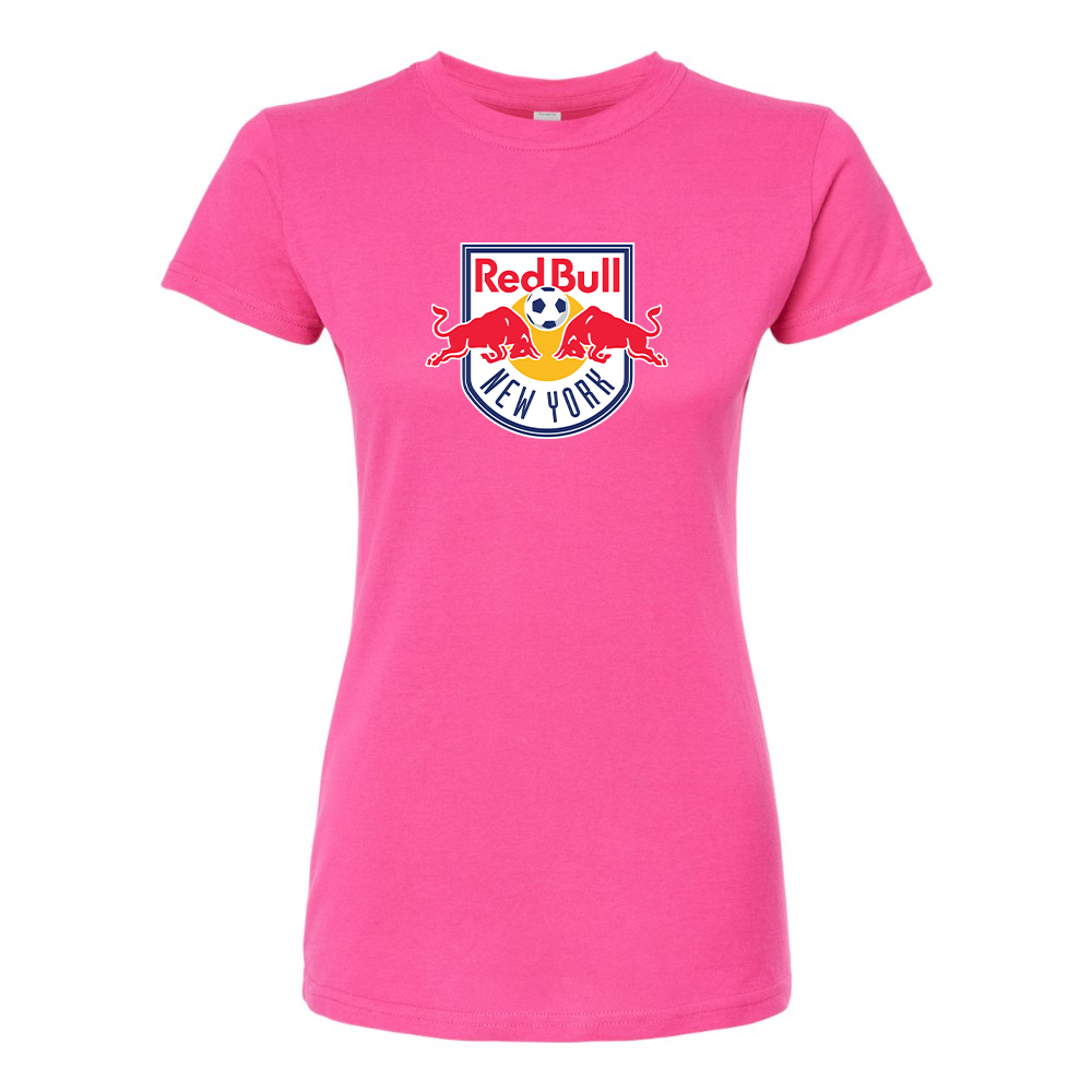 Women's New York Red Bulls FC Round Neck T-Shirt