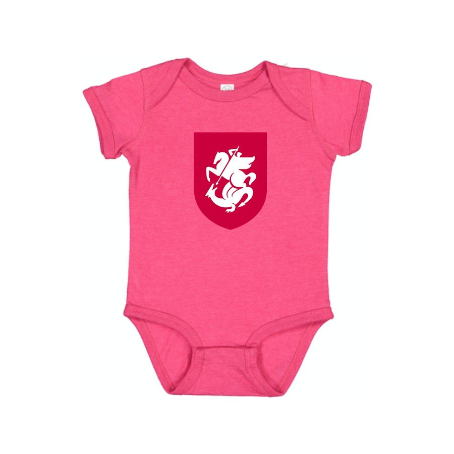 Georgia National Soccer Team Baby Romper Onesie