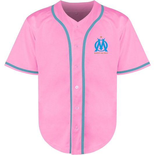 Men's Olympique de Marseille FC Baseball Jersey