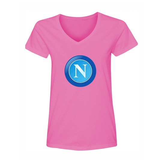 Women's Napoli FC V-Neck T-Shirt