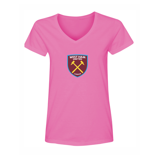 Women's West Ham United FC V-Neck T-Shirt