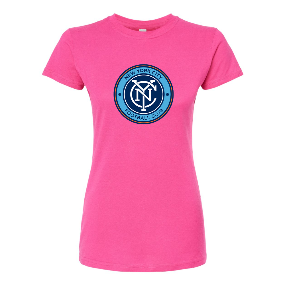 Women's New York City FC Round Neck T-Shirt