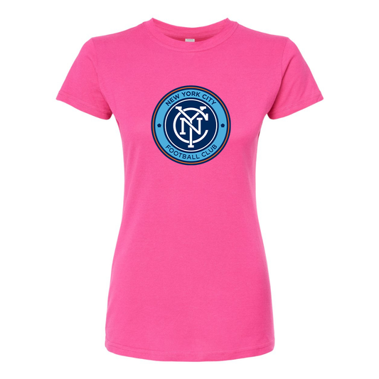 Women's New York City FC Round Neck T-Shirt