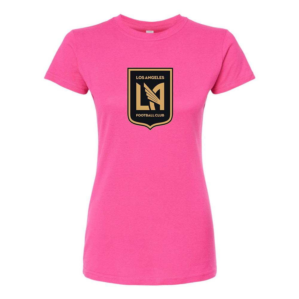 Women's LAFC Los Angeles Football Club Round Neck T-Shirt