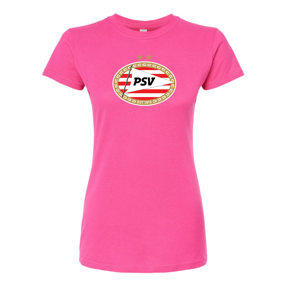 Women's PSV Eindhoven FC Round Neck T-Shirt