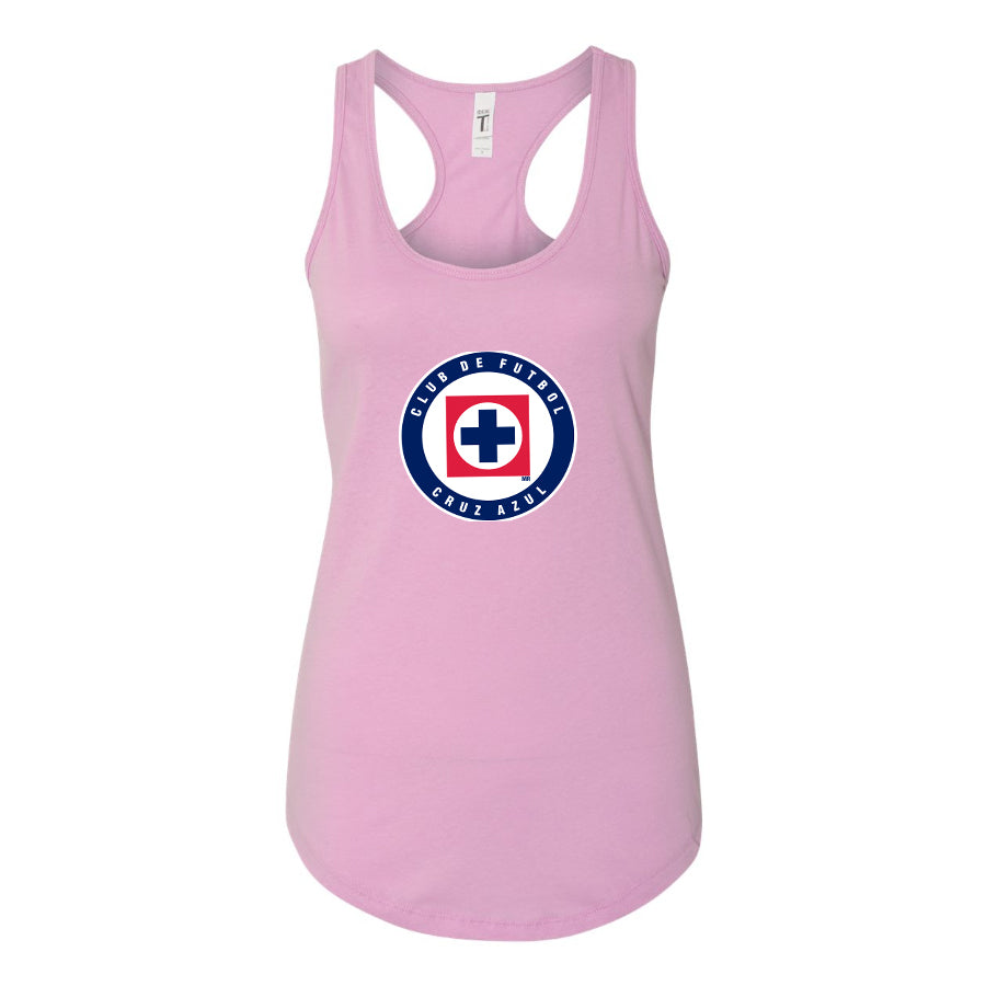 Women's Cruz Azul Football Club Racerback Tank Top