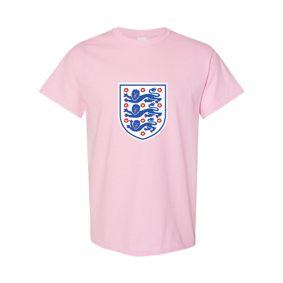 Youth Kids England National Football Team Cotton T-Shirt